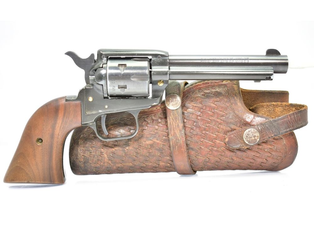 Circa 1988, F.I.E., Texas Ranger (Mod Tex), 22 Mag. Cal., Revolver W/ Leather Holster